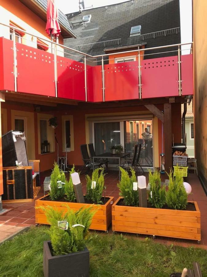 Ferienwohnung Albrecht Strandkorb Bad Schandau Dış mekan fotoğraf